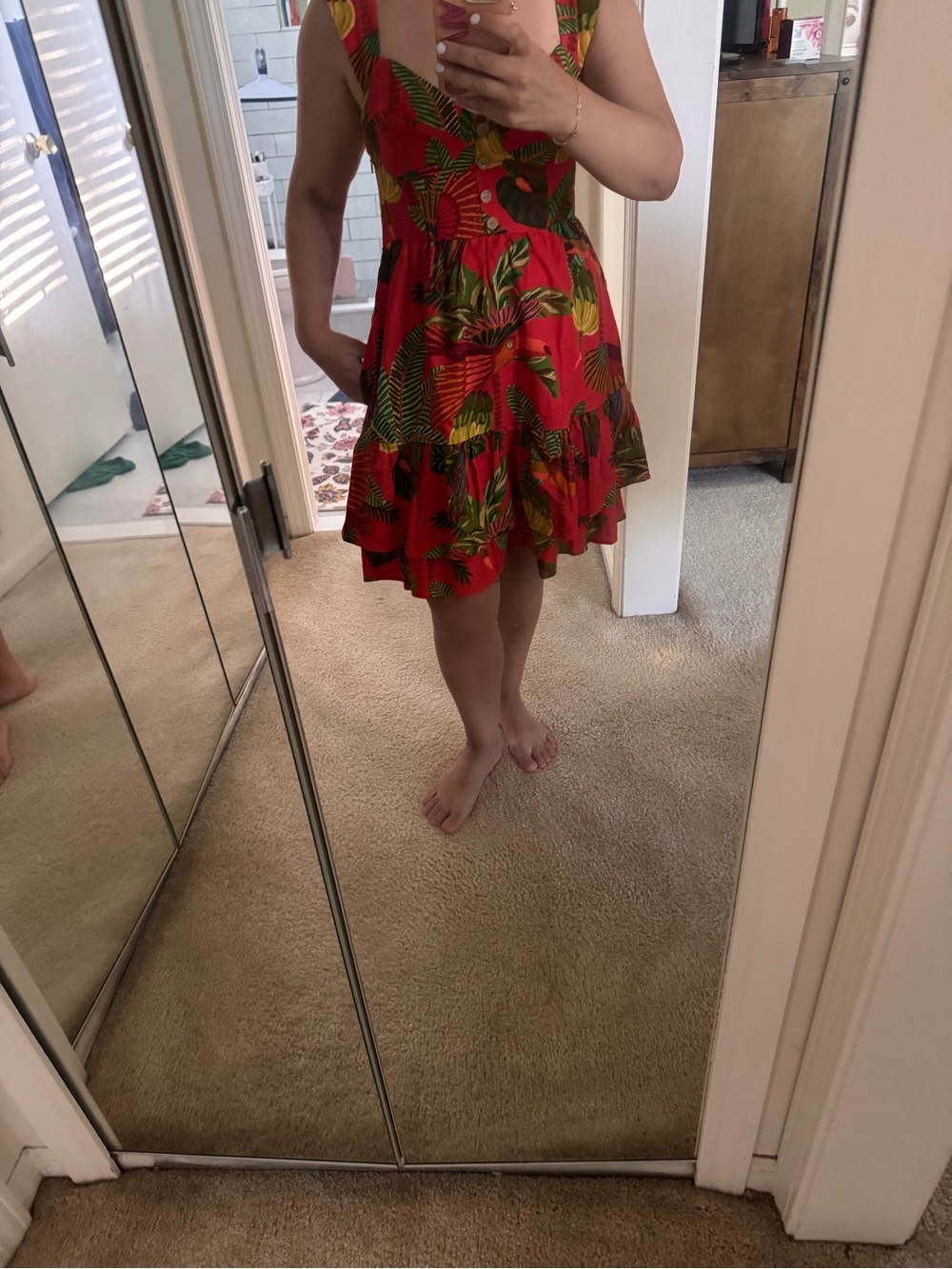 Farm Rio Mini Dress size Small - Picture 4 of 9